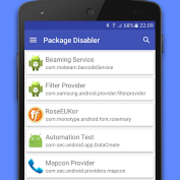 [up] 사전설치된 무용지물 앱들 비활성화 (삼성폰 전용, Full, 노 루팅, 프로버전) - S Package Disabler for Samsung Pro v1.1 build 7