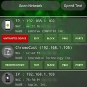 [up] 가정용 와이파이 네트워크 관리 프로 (네트워크 모든 기기의 고유번호, 로그인, TCP, Ping, IP관리) - Home Wifi Alert Pro v12.8 b92