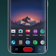 [up] 홈 버튼 혁신화 (누르지 말고 그냥 터치, 화면잠금은 롱 터치, Full, 초경량 파일 사이즈, 삼성폰 전용) - easyHome for Samsung Pro v2.02