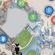 [up] 플로리다 올랜드에 위치한 디즈니 월드의 첫번째이자 세계 최대 테마파트인 디즈니 월드 관광지도 - Merlins Magic Map-Disney World v1.0.1