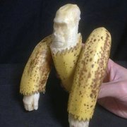 바나나 조각 장인