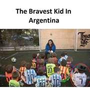 아르헨티나에서 가장 용감한 아이