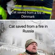 덴마크와 러시아의 차이