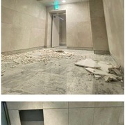 강남 신축 아파트 대리석 붕괴