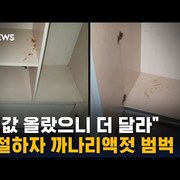 "집값 올려 달라" 거절…잔금 치르니 까나리액젓 범벅 / SBS 20 . 11 . 20