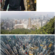 빼곡한 홍콩의 아파트들