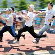 초등학교 운동회 아부지들 달리기 특징