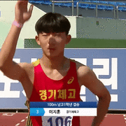 전국 육상대회 남자부 고1학년 100미터 결승