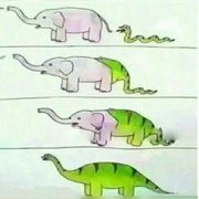 공룡의 탄생 과정...