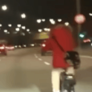 "눈을 의심했다" 강변북로 달린 자전거에 "역대급 민폐" 공분