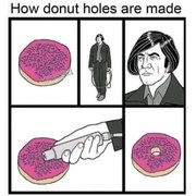 도넛의 구멍을 뚫는 방법.manhwa