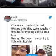 어제 우크라에서 중국 유학생 때문에 난리난 사건