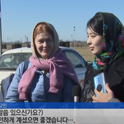 우크라 탈출한 17세 한국 혼혈 소녀