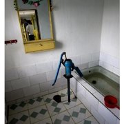 북한에서 중상류층이 사용하는 화장실